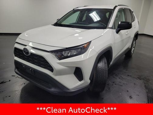Super White 2021 Toyota RAV4 LE