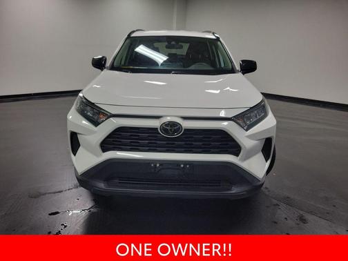Super White 2021 Toyota RAV4 LE
