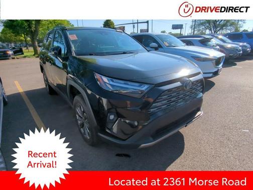 Midnight Black Metallic 2023 Toyota RAV4 Hybrid Limited