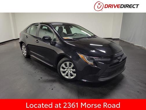 Midnight Black Metallic 2023 Toyota Corolla LE