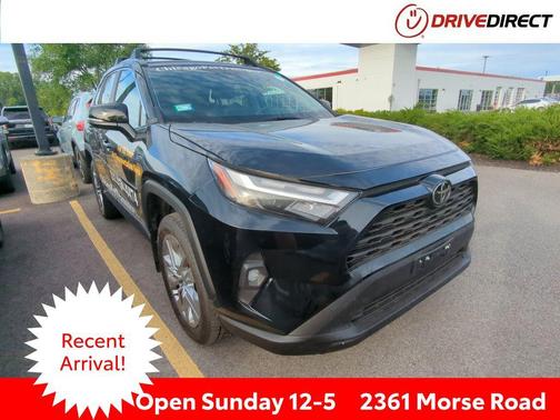 Midnight Black Metallic 2023 Toyota RAV4 XLE Premium