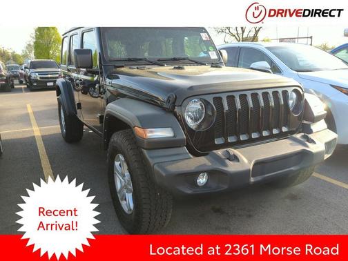 Black Clearcoat 2022 Jeep Wrangler Unlimited Sport