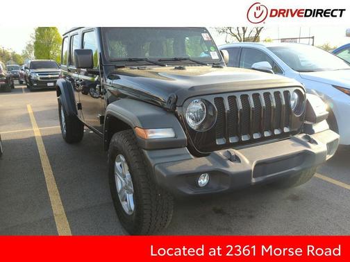 Black Clearcoat 2022 Jeep Wrangler Unlimited Sport