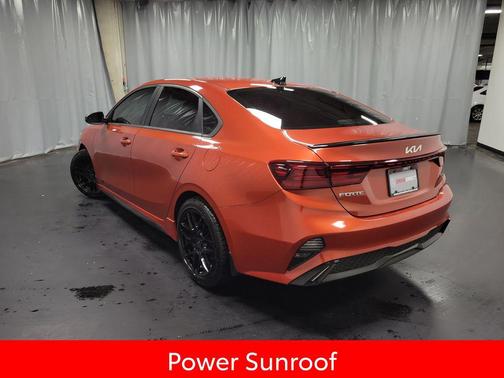 Fire Orange 2022 Kia Forte GT-Line