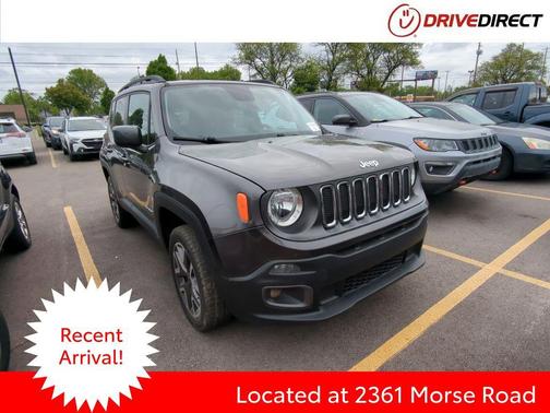 Granite Crystal Metallic Clearcoat 2017 Jeep Renegade Latitude