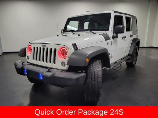 Bright White Clearcoat 2017 Jeep Wrangler Unlimited Sport