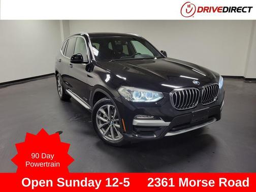 Jet Black 2018 BMW X3 xDrive30i
