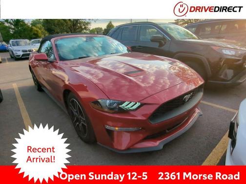 Rapid Red Metallic Tinted Clearcoat 2022 Ford Mustang EcoBoost