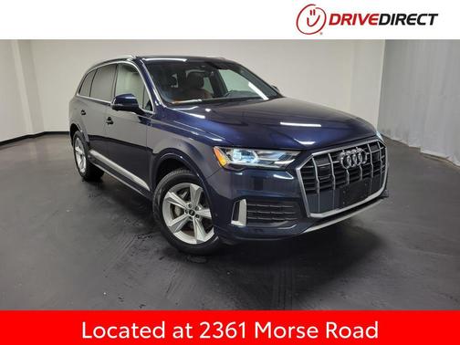 Waitomo Blue Metallic 2023 Audi Q7 45 Premium