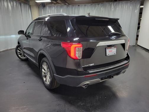 Agate Black Metallic 2021 Ford Explorer Limited