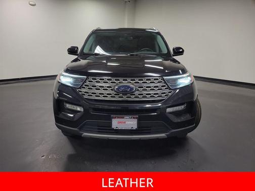 Agate Black Metallic 2021 Ford Explorer Limited