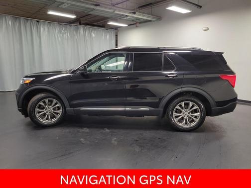 Agate Black Metallic 2021 Ford Explorer Limited