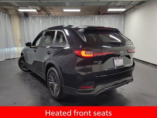Jet Black Mica 2025 Mazda CX-70 3.3 Turbo Preferred Package