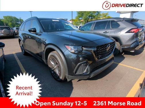 Jet Black Mica 2025 Mazda CX-70 3.3 Turbo Preferred Package
