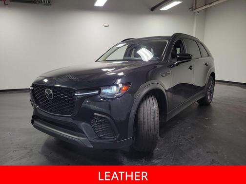 Jet Black Mica 2025 Mazda CX-70 3.3 Turbo Preferred Package