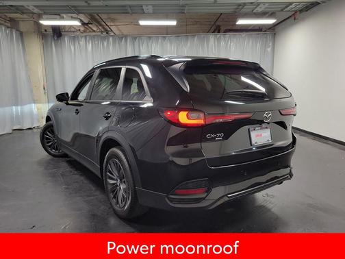 Jet Black Mica 2025 Mazda CX-70 3.3 Turbo Preferred Package