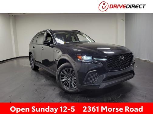 Jet Black Mica 2025 Mazda CX-70 3.3 Turbo Preferred Package