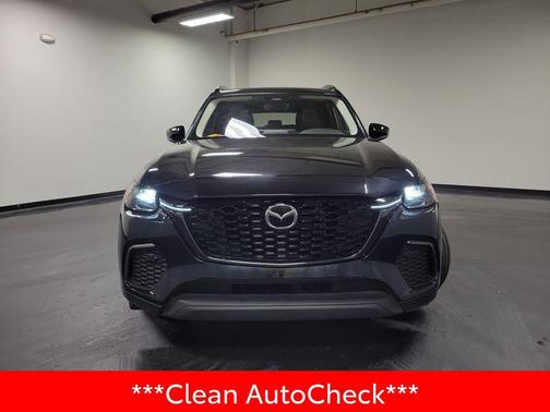 Jet Black Mica 2025 Mazda CX-70 3.3 Turbo Preferred Package