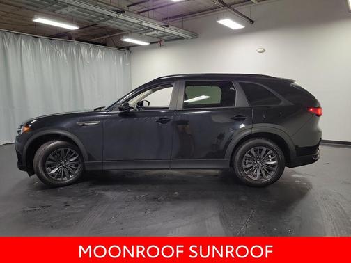 Jet Black Mica 2025 Mazda CX-70 3.3 Turbo Preferred Package