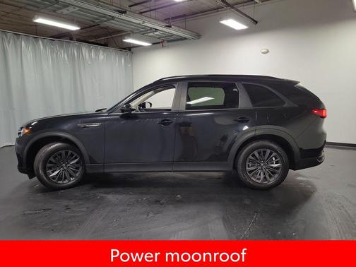 Jet Black Mica 2025 Mazda CX-70 3.3 Turbo Preferred Package