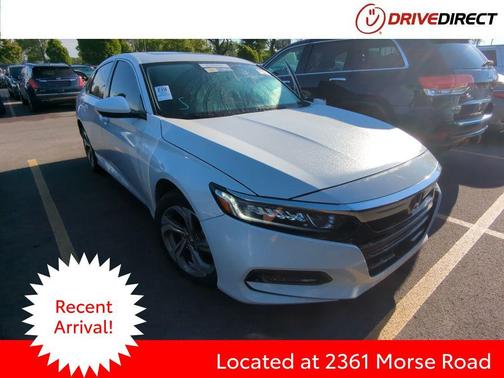Platinum White Pearl 2019 Honda Accord EX