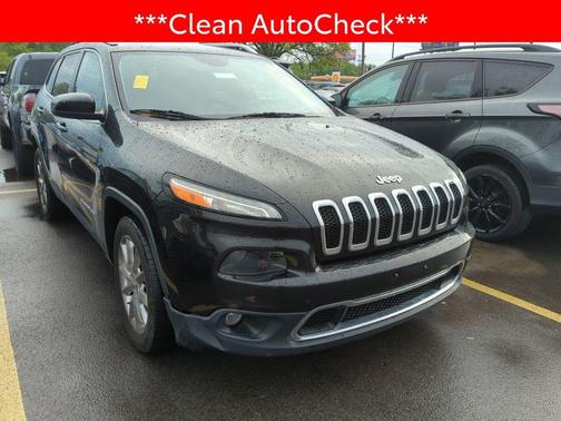 Brilliant Black Crystal Pearlcoat 2016 Jeep Cherokee Limited