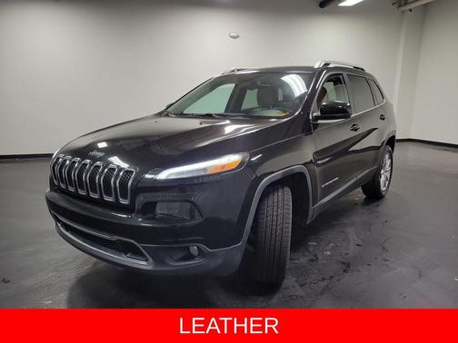 Brilliant Black Crystal Pearlcoat 2016 Jeep Cherokee Limited