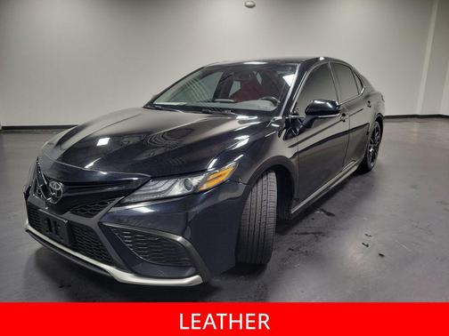 Midnight Black Metallic 2022 Toyota Camry XSE