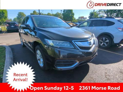 Modern Steel Metallic 2017 Acura RDX Technology Package