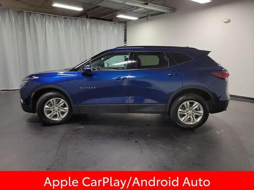 Blue Glow Metallic 2022 Chevrolet Blazer 3LT