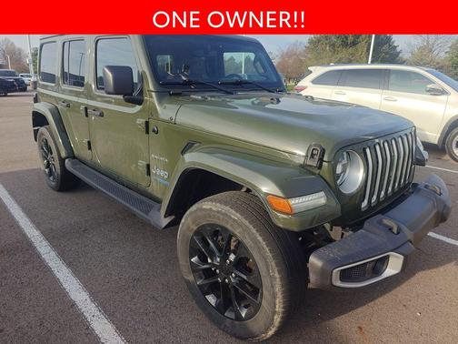 Sarge Green Clearcoat 2021 Jeep Wrangler Unlimited 4xe Sahara