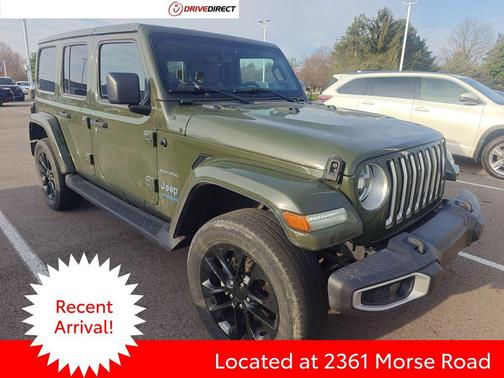 Sarge Green Clearcoat 2021 Jeep Wrangler Unlimited 4xe Sahara