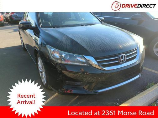 Crystal Black Pearl 2015 Honda Accord EX-L