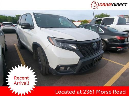 Platinum White Pearl 2021 Honda Passport 2WD EX-L