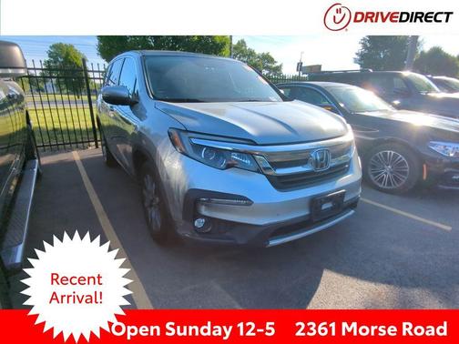Lunar Silver Metallic 2020 Honda Pilot AWD EX-L