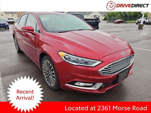 Ruby Red 2017 Ford Fusion SE