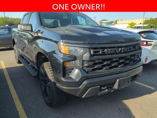 Black 2022 Chevrolet Silverado 1500 Custom Trail Boss