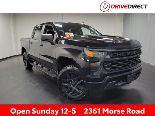 Black 2022 Chevrolet Silverado 1500 Custom Trail Boss