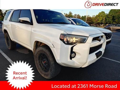 Super White 2017 Toyota 4Runner SR5 Premium