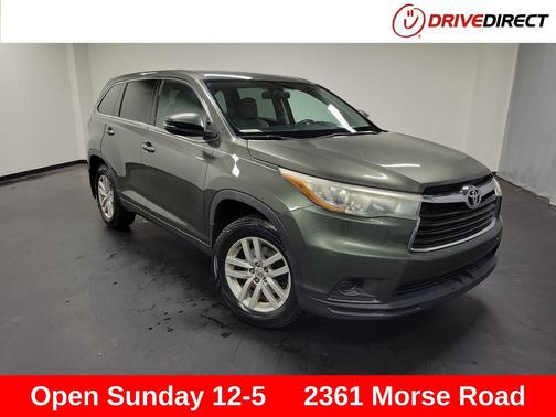Jade Metallic 2015 Toyota Highlander LE