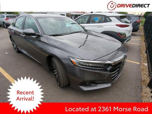 Modern Steel Metallic 2022 Honda Accord Touring 2.0T