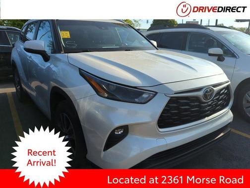 Wind Chill Pearl 2023 Toyota Highlander XLE