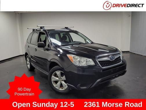 Crystal Black Silica 2016 Subaru Forester 2.5i