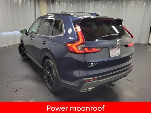 Canyon River Blue Metallic 2023 Honda CR-V Hybrid Sport Touring AWD