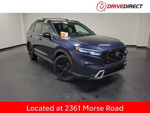 Canyon River Blue Metallic 2023 Honda CR-V Hybrid Sport Touring AWD