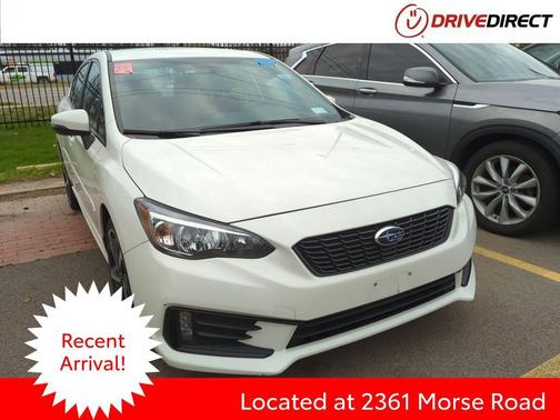 Crystal White Pearl 2022 Subaru Impreza Sport