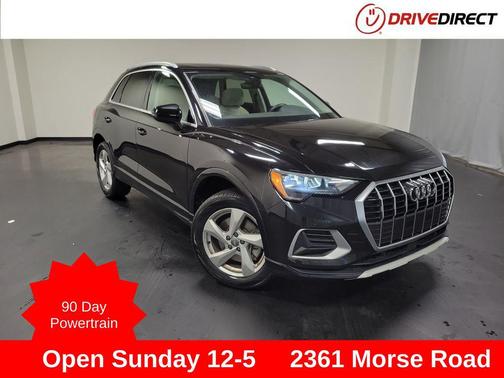 Black Metallic 2020 Audi Q3 45 Premium