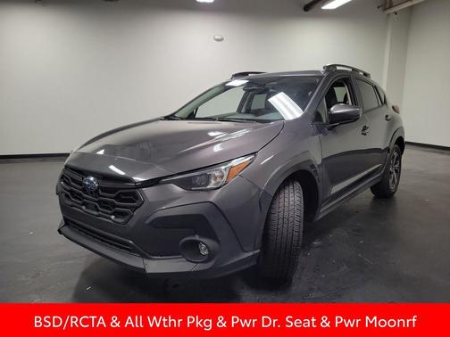 Magnetite Gray Metallic/Crystal Black Silica 2025 Subaru Crosstrek Premium