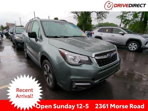 Jasmine Green Metallic 2018 Subaru Forester 2.5i Limited