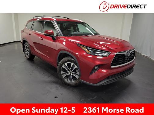 Ruby Flare Pearl 2022 Toyota Highlander XLE